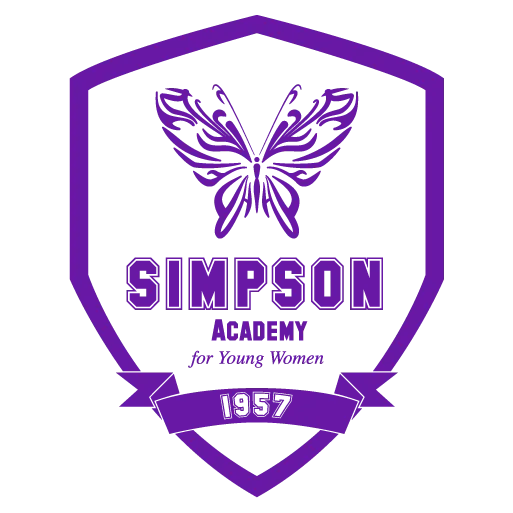 Simpon Academy Logo Purple